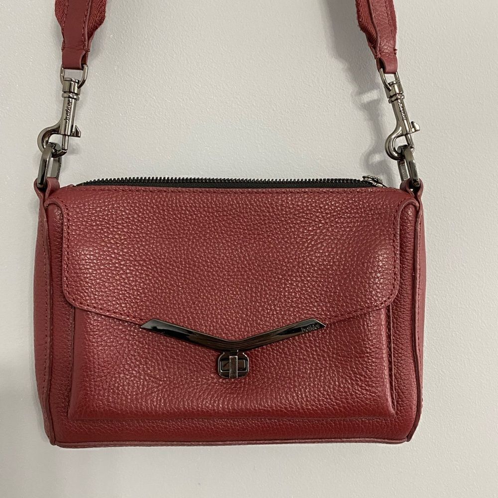 Botkier Valentina Burgundy Crossbody Bag - Picture 3 of 16
